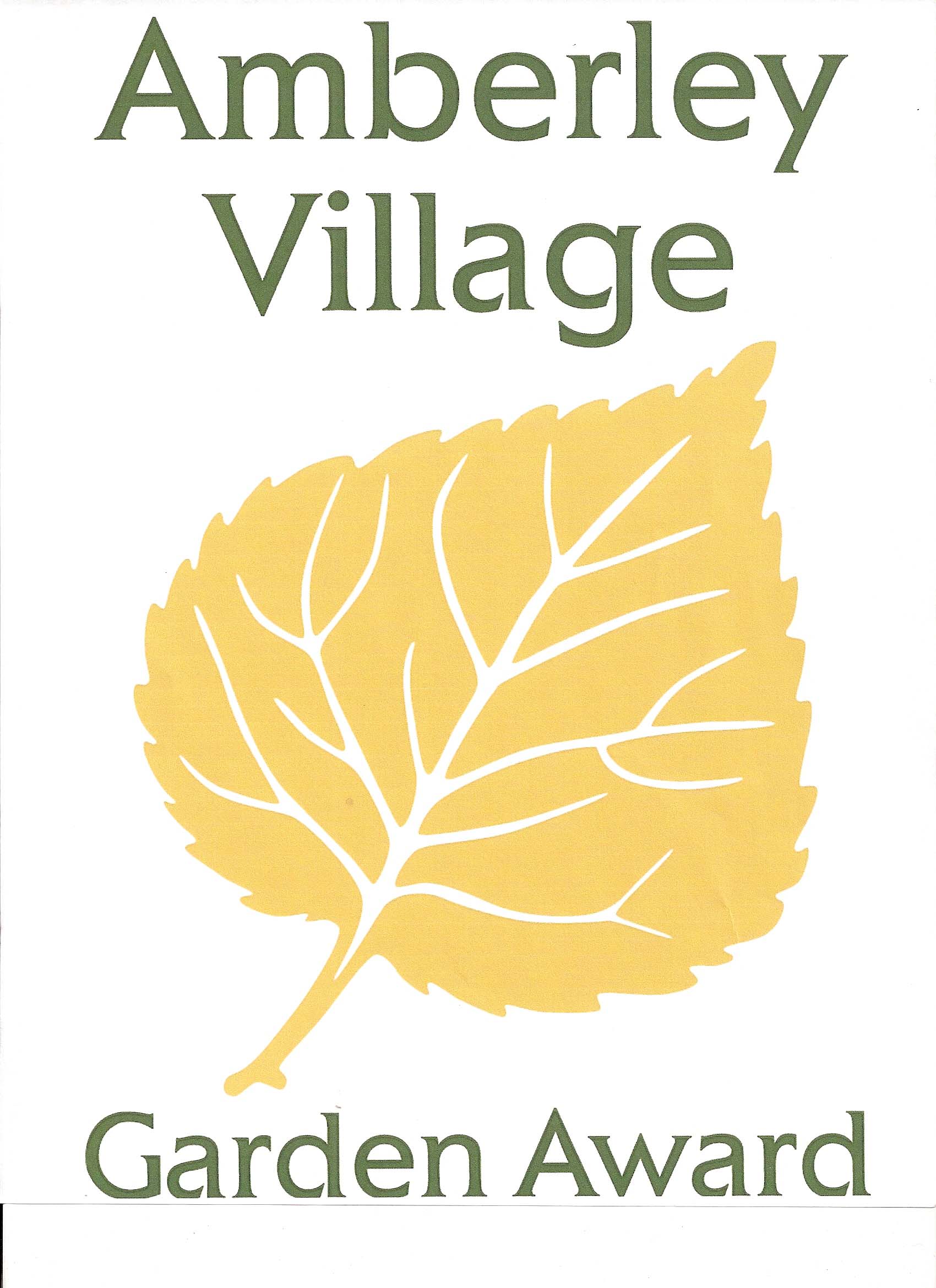 Garden Award Flag